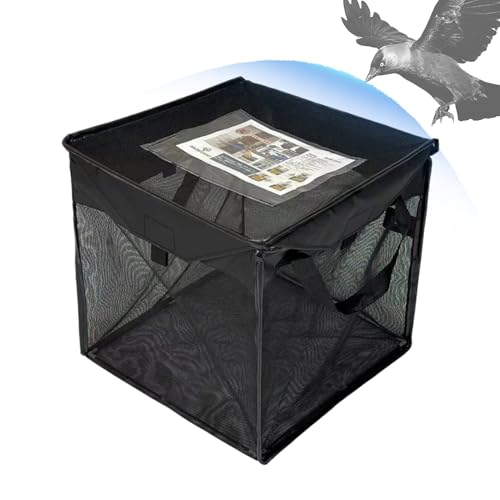 Generisch Outdoor Mülleimer mit Deckel - 125 Liter Terrassenmülleimer,Klappbarer Abfalleimer Für Zimmer Küche Wohnmobil Rasen Camping von Generisch