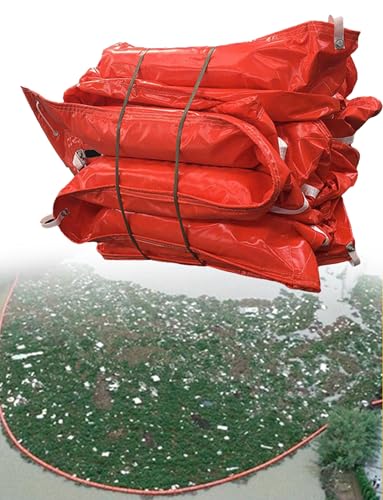 Generisch PVC-Ölsperre mit Schwimmer, schwimmende PVC-Ölsperre, Feste schwimmende Müllauffangvorrichtung for Flussoberflächen, recycelbar(0.35 * 10m) von Generisch