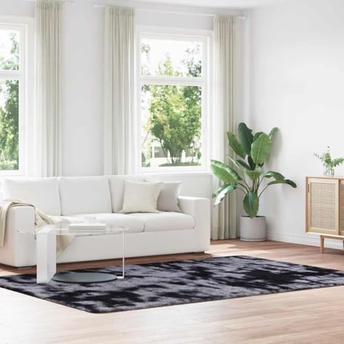 Generisch Pangshiyuan Teppich Shaggy Hochflor NAVARRA Dunkelgrau 200x290 cm Polyester,jiangboyue-4102848 Generisch Pangshiyuan Teppich Shaggy Hochflor NAVARRA Dunkelgrau 200x290 cm Polyester,jiangboyue-4102848 von Generisch