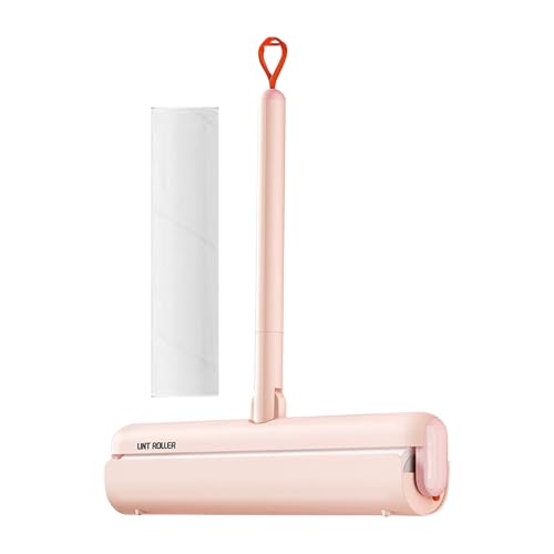 Generisch Pet Lint Roller, 180 Grad Klebrige Roller Haustierhaar, Lint Rollers Reinigung Vorräte Entferner Mit Nachfüllreiniger Wiederverwendbarer Stoff Kleidung Möbel Couch Autositz Teppichboden K von Generisch