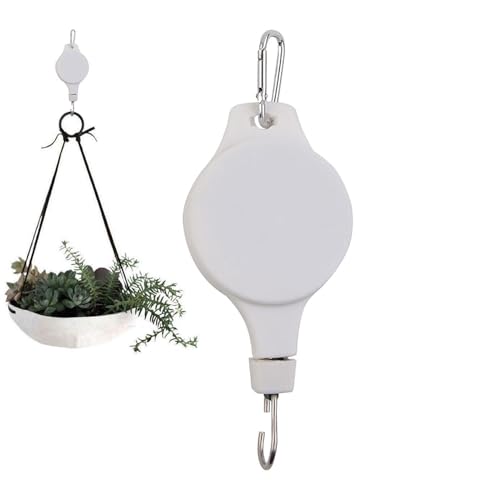 Generisch Pflanzenrolle Pflanzenhaken Hängekorb-Riemenscheibe Ampelaufzug Blumenampel Pflanzenrolle Haken, Hängekorb Haken Hängekorb Rolle Für Hängende Pflanzenkörbe Vogelkäfige Windspiele Generisch Pflanzenrolle Pflanzenhaken Hängekorb-Riemenscheibe Ampelaufzug Blumenampel Pflanzenrolle Haken, Hängekorb Haken Hängekorb Rolle Für Hängende Pflanzenkörbe Vogelkäfige Windspiele von Generisch