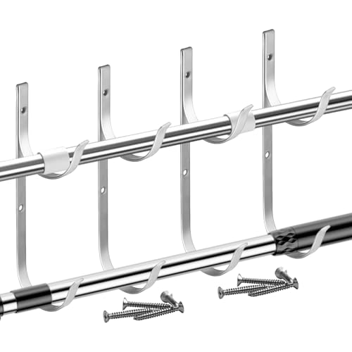 Generisch Poolskimmer-Halter | Robuster Pools Skimmer Halter - Aluminiumlegierung Zaunhaken Für Poolschlauch | Hochbelastbare Halterung Für Kescher, Bürsten, Schläuche Und Teleskopstangen Generisch Poolskimmer-Halter | Robuster Pools Skimmer Halter - Aluminiumlegierung Zaunhaken Für Poolschlauch | Hochbelastbare Halterung Für Kescher, Bürsten, Schläuche Und Teleskopstangen von Generisch