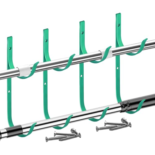 Generisch Poolskimmer-Halter | Robuster Pools Skimmer Halter - Aluminiumlegierung Zaunhaken Für Poolschlauch | Hochbelastbare Halterung Für Kescher, Bürsten, Schläuche Und Teleskopstangen Generisch Poolskimmer-Halter | Robuster Pools Skimmer Halter - Aluminiumlegierung Zaunhaken Für Poolschlauch | Hochbelastbare Halterung Für Kescher, Bürsten, Schläuche Und Teleskopstangen von Generisch