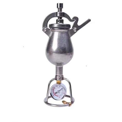 Generisch Popcorn Cannon Popcorn Kanone Manuelle Mini-Popcornmaschine aus Edelstahl mit 100 ml Fassungsvermögen von Generisch