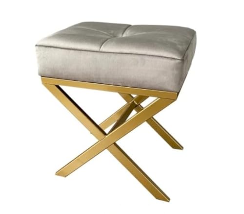Generisch Pouf Sitzpouf Fußhocker Sitzhocker Sitzsack Schlafzimme Wohnzimmer mit Beinen (Modell 5) von Generisch