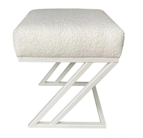 Generisch Pouf mit Beinen Sitzpouf Sitzhocker Sitzsack Fußhocker Schlafzimme Wohnzimmer (Modell 3) von Generisch