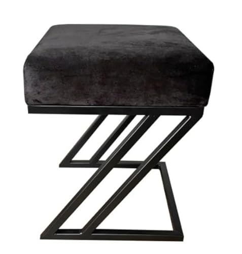 Generisch Pouf mit Beinen Sitzpouf Sitzhocker Sitzsack Fußhocker Schlafzimme Wohnzimmer (Modell 4) von Generisch