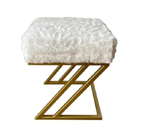 Generisch Pouf mit Beinen Sitzpouf Sitzhocker Sitzsack Fußhocker Schlafzimme Wohnzimmer (Modell 5) von Generisch
