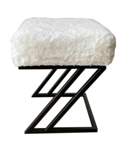 Generisch Pouf mit Beinen Sitzpouf Sitzhocker Sitzsack Fußhocker Schlafzimme Wohnzimmer (Modell 6) von Generisch