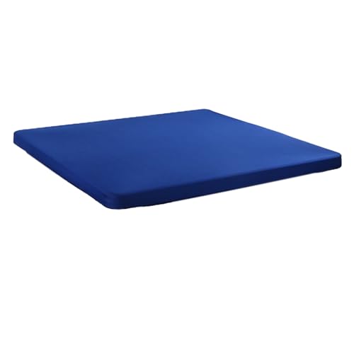 Generisch Quadratische Tischdecke für die Hochzeit | 34x34 Zoll Stretchabdeckung, wiederverwendbares Stofftisch Tuch Tuch | Waschbar von Generisch