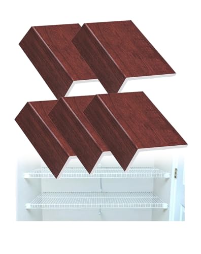 Generisch Regalabdeckungen for Speisekammer, Regalkappen for Abdecken von Drahtregalen, Drahtregalabdeckungen, wasserdicht und zuschneidbar(Red,107x41x5cm/42x16x2in) von Generisch