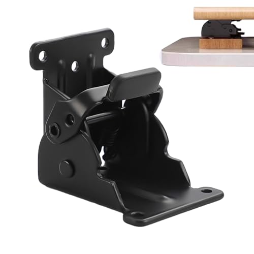 Generisch Regalhalterung -Table Bracket | Verstellbare Regalhalterungen | Selbstverriegelung faltbares Scharnier | Hochleistungsküchenschränke, weiche Schlösser für Eckschrank, Schrank, Tür, Schränke Generisch Regalhalterung -Table Bracket | Verstellbare Regalhalterungen | Selbstverriegelung faltbares Scharnier | Hochleistungsküchenschränke, weiche Schlösser für Eckschrank, Schrank, Tür, Schränke von Generisch