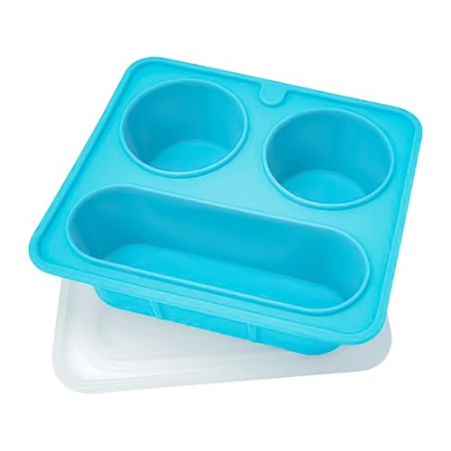 Generisch Reisesnack-Box, Snack Schale, Wiederverwendbarer 420 ml Silikon Behälter mit 3 Fächern für Partys Früchte Picknick Nüsse Reisen Kinderunterhaltung Süßigkeiten Camping Generisch Reisesnack-Box, Snack Schale, Wiederverwendbarer 420 ml Silikon Behälter mit 3 Fächern für Partys Früchte Picknick Nüsse Reisen Kinderunterhaltung Süßigkeiten Camping von Generisch