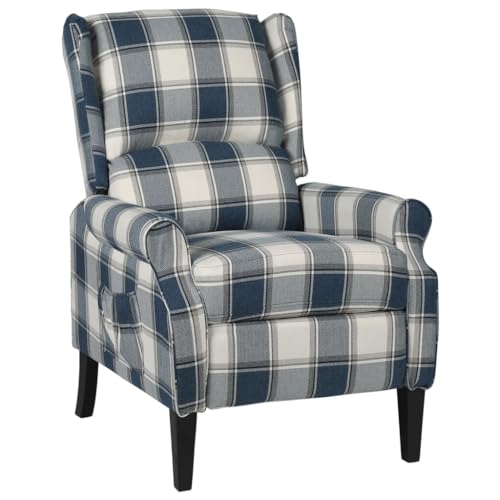 Generisch Relaxsessel Verstellbar Blau Stoff,jiangboyue-329309 von Generisch
