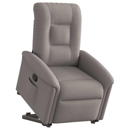 Generisch Relaxsessel mit Aufstehhilfe Taupe Stoff,jiangboyue-3303261 von Generisch
