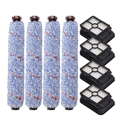 Generisch Roller Pinsel Hepa-Filter Kompatibel for Bissell Crosswave 1785 Serie 17132 17852 17853 Roboter Staubsauger Ersatzteile 1866 1868 1926(Black) von Generisch