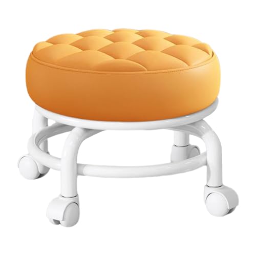 Generisch Runder Rollhocker | Rotatierbares Design Schwenk Sattelhocker | Ultra Soft Polster Sitzkissen Sttool | Komfortarbeitsstuhl ideal für Salon-, Büro-, Massage- und Heimstudio -Nutzung Generisch Runder Rollhocker | Rotatierbares Design Schwenk Sattelhocker | Ultra Soft Polster Sitzkissen Sttool | Komfortarbeitsstuhl ideal für Salon-, Büro-, Massage- und Heimstudio -Nutzung von Generisch