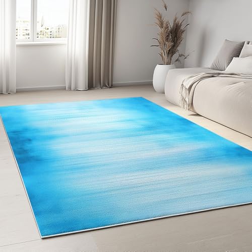Generisch Rutschfester Teppich 80 x 150 cm Abstraktes Design Kurzflor Läufer fürs Wohnzimmer, Blaue Vertikale Streifen Weicher Rechteckiger Teppich für Schlafzimmer Waschbarer Teppichläufer Deko Generisch Rutschfester Teppich 80 x 150 cm Abstraktes Design Kurzflor Läufer fürs Wohnzimmer, Blaue Vertikale Streifen Weicher Rechteckiger Teppich für Schlafzimmer Waschbarer Teppichläufer Deko von Generisch