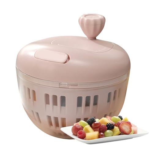 Generisch Salatspinner - 800 Ml Trockner | Kleine Salatwaschmaschine | Nicht Rutschfeste Basiswaschschale | Einfach Zu Reinigen | Multifunktions Salat Drainer Bowl | waschkorb Und Servierschale, Ha Generisch Salatspinner - 800 Ml Trockner | Kleine Salatwaschmaschine | Nicht Rutschfeste Basiswaschschale | Einfach Zu Reinigen | Multifunktions Salat Drainer Bowl | waschkorb Und Servierschale, Ha von Generisch