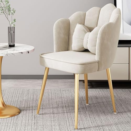 Generisch Samt-Esszimmerstühle, 2er-Set, gepolsterte Küchenstühle, Esszimmerstühle, Schminkstühle, Verhandlungsstühle mit hoher Rückenlehne und Armlehnen, Lounge-Stühle für Heimbüromöbel Generisch Samt-Esszimmerstühle, 2er-Set, gepolsterte Küchenstühle, Esszimmerstühle, Schminkstühle, Verhandlungsstühle mit hoher Rückenlehne und Armlehnen, Lounge-Stühle für Heimbüromöbel von Generisch