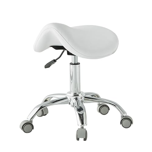 Generisch Sattelhocker, Hebesattelstuhl, Höhenverstellbarer Rollhocker, for Klinik-Spa-Massagesalons-Studio(Color3) von Generisch
