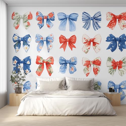 Generisch Schleife Tapete, Fototapete Schleife Blume Mädchen, Vliestapete für Schlafzimmer Wohnzimmer, Wand Deko Tapeten, Wandverkleidung 396x280 cm D&O80 Generisch Schleife Tapete, Fototapete Schleife Blume Mädchen, Vliestapete für Schlafzimmer Wohnzimmer, Wand Deko Tapeten, Wandverkleidung 396x280 cm D&O80 von Generisch