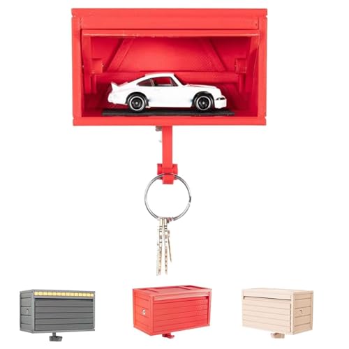 Generisch Schlüsselhalter für Wand, Auto-Garage mit Öffnung Tür, Schlüssel Wand, einfache Installation Rack Eingang, kleine Veranstalter und Tür-Enthusiasten(pink) von Generisch