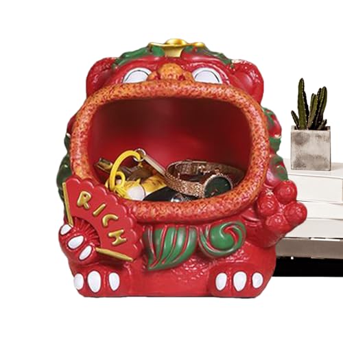 Generisch Schlüsselschale, Schlüsselfach | Catchall Bowl Decorative Tably für Eingangsorganisator,Lion Form Schmuck Organizer für Wohnzimmer, Schlafzimmer, Eitelkeit, Küche, Herzstück Generisch Schlüsselschale, Schlüsselfach | Catchall Bowl Decorative Tably für Eingangsorganisator,Lion Form Schmuck Organizer für Wohnzimmer, Schlafzimmer, Eitelkeit, Küche, Herzstück von Generisch