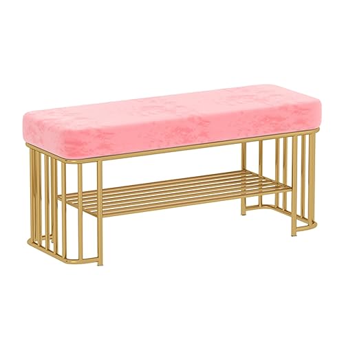 Generisch Schuhbank mit Stauraum und Sitzgelegenheiten, Flurbank Schuhregal Organizer für Eingangsbereich, Schlafzimmer, Wohnzimmer von Generisch