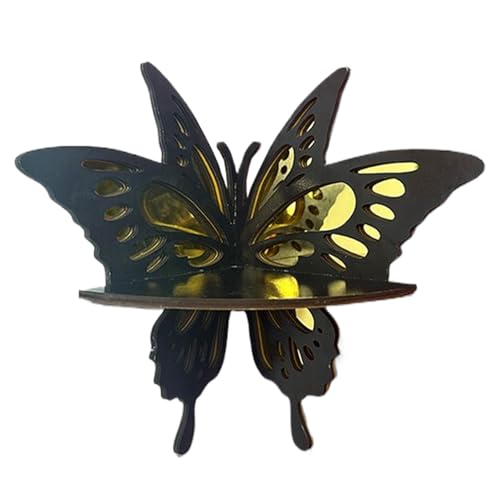 Generisch Schwebende Eckregal - Niedliche Wandregale Mit Schmetterlings-Design | Retro Bücherregal & Aufbewahrungsständer Für Büro Küche Badezimmer Schlafzimmer von Generisch