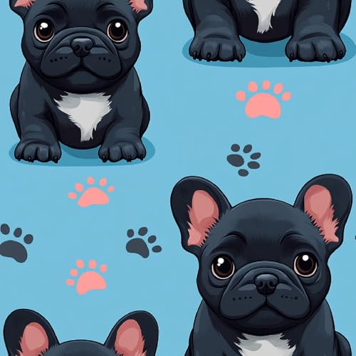 Generisch Selbstklebende Tapete 44x1000 cm Klebefolie Möbel Bulldogge Zeichentrick Dekorfolie Möbelfolie Niedlich Bemalt Mustertapete Wandtapete Wohnzimmer Schlafzimmer Wasserdicht Wallpaper Küche Generisch Selbstklebende Tapete 44x1000 cm Klebefolie Möbel Bulldogge Zeichentrick Dekorfolie Möbelfolie Niedlich Bemalt Mustertapete Wandtapete Wohnzimmer Schlafzimmer Wasserdicht Wallpaper Küche von Generisch