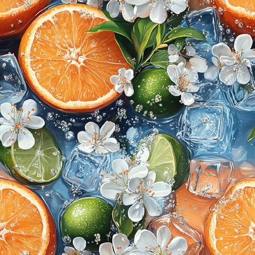 Generisch Selbstklebende Tapete 44x200 cm Klebefolie Möbel Orange Limette Dekorfolie Möbelfolie Blumen Eiswürfel Mustertapete Wandtapete Wohnzimmer Schlafzimmer Wasserdicht Wallpaper Küche Generisch Selbstklebende Tapete 44x200 cm Klebefolie Möbel Orange Limette Dekorfolie Möbelfolie Blumen Eiswürfel Mustertapete Wandtapete Wohnzimmer Schlafzimmer Wasserdicht Wallpaper Küche von Generisch