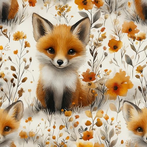 Generisch Selbstklebende Tapete 44x600 cm Klebefolie Möbel Fuchs Blumen Dekorfolie Möbelfolie Cartoon Süß Mustertapete Wandtapete Wohnzimmer Schlafzimmer Wasserdicht Wallpaper Küche Generisch Selbstklebende Tapete 44x600 cm Klebefolie Möbel Fuchs Blumen Dekorfolie Möbelfolie Cartoon Süß Mustertapete Wandtapete Wohnzimmer Schlafzimmer Wasserdicht Wallpaper Küche von Generisch