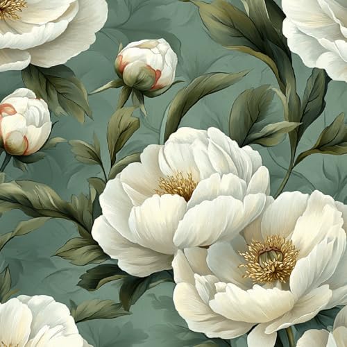 Generisch Selbstklebende Tapete Blumen Tapeten 40×600cm Vintage Pfingstrosenblumen Muster Tapete Verdickung Möbelfolie Selbstklebend Wohnzimmer Schlafzimmer Kinderzimmer Vinyl Klebefolie Generisch Selbstklebende Tapete Blumen Tapeten 40×600cm Vintage Pfingstrosenblumen Muster Tapete Verdickung Möbelfolie Selbstklebend Wohnzimmer Schlafzimmer Kinderzimmer Vinyl Klebefolie von Generisch