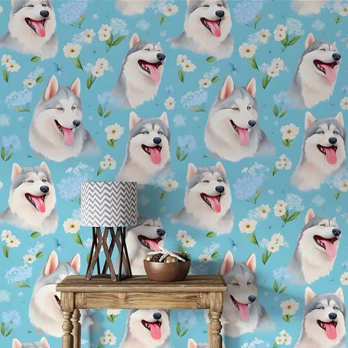 Generisch Selbstklebende Tapete Wandpapier Abstrakt Design, Blau, Deko Klebefolie für Möbel, Wände, Wohn, Schlafzimmer, Wasserdicht Hund Tapete Möbelaufkleber Dekorfolie 40x1500cm -Bb72 Generisch Selbstklebende Tapete Wandpapier Abstrakt Design, Blau, Deko Klebefolie für Möbel, Wände, Wohn, Schlafzimmer, Wasserdicht Hund Tapete Möbelaufkleber Dekorfolie 40x1500cm -Bb72 von Generisch
