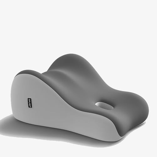 Generisch Sex Pillow for Couples-Buttock Elevation Wedge Pillow Ergonomic Support Function for Leg Elevation, Lumbar Support, and Post-Surgery Rehabilitation (Doppeltes Grau) von Generisch