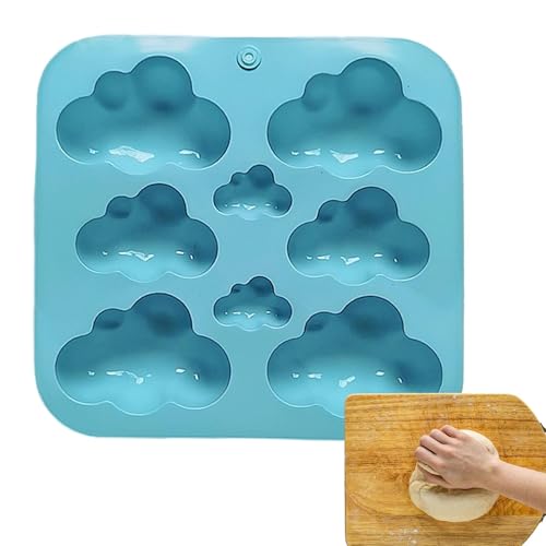 Generisch Silikon-Wolkenform - 4 Stück Wolkenform Silikon | 3D Wolke Silikonform Für Eiswürfel In Wolkenform | Silikon-Seifenform, Multifunktionale Form Für Seife, Pudding, Gelee, Schokolade Generisch Silikon-Wolkenform - 4 Stück Wolkenform Silikon | 3D Wolke Silikonform Für Eiswürfel In Wolkenform | Silikon-Seifenform, Multifunktionale Form Für Seife, Pudding, Gelee, Schokolade von Generisch