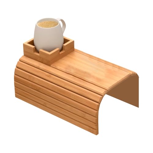 Generisch Sofa Armlehn Tablett Aus Holz | Couch Armtisch Mit Anti-Rutsch Design | Getränkehalter, Tassenuntersetzer & Organizer Für Handy, Fernbedienung, Kaffee Auf Sofa Oder Sessel Generisch Sofa Armlehn Tablett Aus Holz | Couch Armtisch Mit Anti-Rutsch Design | Getränkehalter, Tassenuntersetzer & Organizer Für Handy, Fernbedienung, Kaffee Auf Sofa Oder Sessel von Generisch