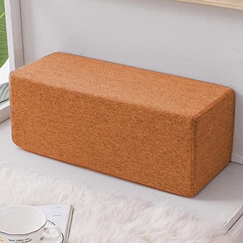 Generisch Sofakissen, Armstütze, rechteckig, dick, Sofa-Armlehnenkissen, Lange Nachttischlücke, Kopfteile, waschbar, 20 x 20 x 40 cm, Orange Generisch Sofakissen, Armstütze, rechteckig, dick, Sofa-Armlehnenkissen, Lange Nachttischlücke, Kopfteile, waschbar, 20 x 20 x 40 cm, Orange von Generisch