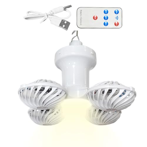 Generisch Solarlüfter Für Draußen - Solarbetriebener Ventilator Für Draußen Mit Beleuchtung,2 In 1 Luftzirkulator Faltbare Laterne Mit Fernbedienung Für Camping Picknick Zelt Generisch Solarlüfter Für Draußen - Solarbetriebener Ventilator Für Draußen Mit Beleuchtung,2 In 1 Luftzirkulator Faltbare Laterne Mit Fernbedienung Für Camping Picknick Zelt von Generisch
