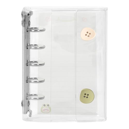 Generisch Sticker-Organizer-Ordner - Doppelschnalle, Sticker Sammelbuch | Transparente Aufbewahrung mit Robustem Design, Wiederverwendbares Sticker Aufbewahrungsheft für Scrapbooking, Planer Generisch Sticker-Organizer-Ordner - Doppelschnalle, Sticker Sammelbuch | Transparente Aufbewahrung mit Robustem Design, Wiederverwendbares Sticker Aufbewahrungsheft für Scrapbooking, Planer von Generisch
