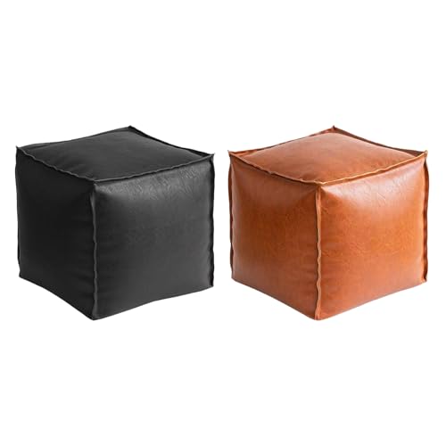 Generisch Storage Footstool, Foldable Living Room Seat, Soft and Versatile Bench, Comfortable Padded Design, Easy to Fold and Store, for Bedroom Home Apartment Workplace Use, 15.75 Inches von Generisch