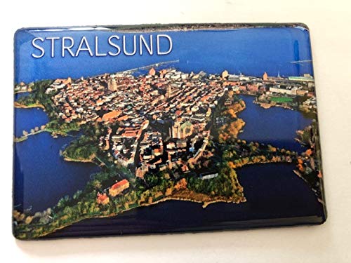 Generisch Stralsund Mecklenburg Vorpommern-Souvenir-Kühlschrankmagnet Fridge Magnet, Reiseandenken 061202 von Generisch