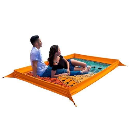Generisch Stranddecke - Outdoor Picknick Groß Strandmatte Handtuch | Leichte wasserdichte Decke Für Outdoor Urlaub Pool Familie Damen Herren Generisch Stranddecke - Outdoor Picknick Groß Strandmatte Handtuch | Leichte wasserdichte Decke Für Outdoor Urlaub Pool Familie Damen Herren von Generisch