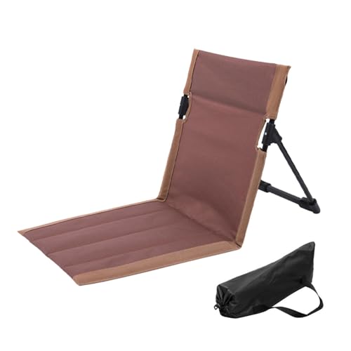 Generisch Strandliegen Klappbar Ultraleicht Strandstuhl Faltbare Strandmatte Mit Rückenlehne Strandliegestuhl Campingstuhl Verstellbare Rückenlehne Für Camping Garten Pool von Generisch