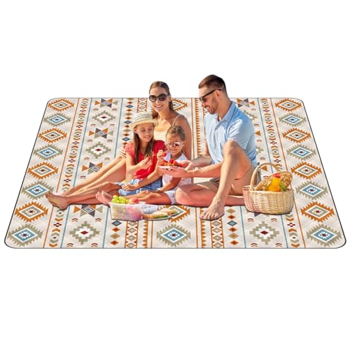 Generisch Strandpicknickdecke | Picknickunterlage Terrasse Teppich - Schnelltrocknende Unterlage Für Camping Wandern Garten Park Pool See Und Outdoor-Aktivitäten von Generisch