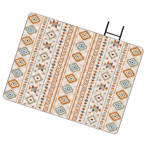 Generisch Strandpicknickdecke - Stranddecke für Picknick,Decke Schnelltrocknend Wasserdicht Für Outdoor Camping Festival Rasen Campingabenteuer von Generisch