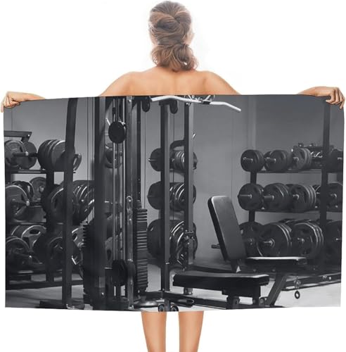 Generisch Strandtuch XXL Fitness Mikrofaser Handtuch Groß 150x200 cm Strand Badetuch Sport, Schnelltrocknend und Sandfrei, für Reise, Sauna, Yoga, Camping A-6761 von Generisch