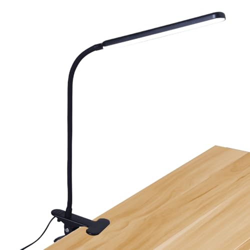 Generisch Swing Armlampe - 15,7 Zoll einstellbare USB -Leslicht für bequemen Augenschutz, flexible Klemme mit heller Beleuchtung, LED -Schreibtischlichter für Zuhause, College, Studienraum von Generisch