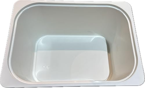 Generisch TROFAST Aufbewahrungsbox, für Trofast Regale geeignet. (3er Set, Weiß 23cm) von Generisch